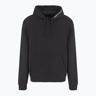 EA7 Emporio Armani Train Train Core Neck Logo pulóver fekete