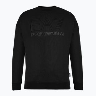 Pulóver EA7 Emporio Armani Train Logo Series Embroidery T-Top Coft black