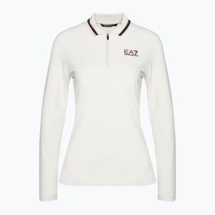 Női EA7 Emporio Armani Golf Pro Polo ezüst nyírfa hosszú ujjú póló