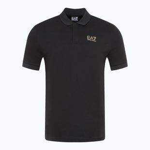 Férfi póló EA7 Emporio Armani Train 7 Lines Polo black 0200