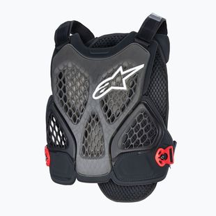 Kerékpár mellkas védő Alpinestars A-6 Plasma Chest black/anthracite/red