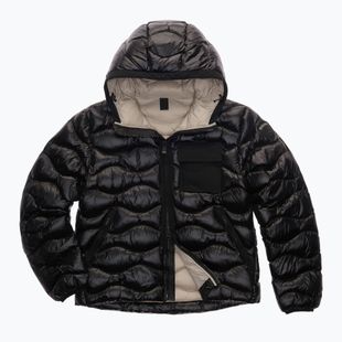 Férfi bélelt kabát Blaueer USA Bryant black inside beige