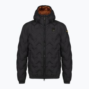 Férfi kabát Blauer USA Piery black inside brown