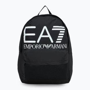 EA7 Emporio Armani Train Core Series 16 l fekete/fehér logós városi hátizsák