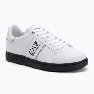 EA7 Emporio Armani Classic Logo fehér/arany/fekete cipők