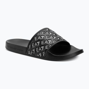EA7 Emporio Armani Water Sports All Over flip-flop teljes fekete/fehér színben