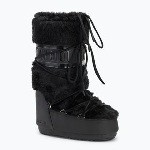 Hótaposó Moon Boot Icon Faux Fur black