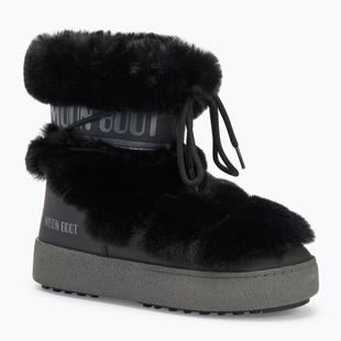Hótaposó Moon Boot Ltrack Faux Fur black