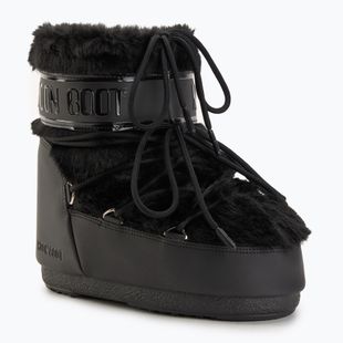 Női hótaposó Moon Boot Icon Low Faux Fur black