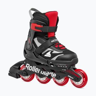 Rollerblade Microblade Jr gyermek görkorcsolya fekete/piros