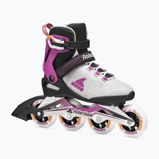 Női görkorcsolya Rollerblade Macroblade 84 W light grey/violet/orange