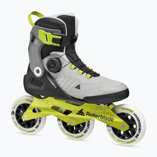 Férfi görkorcsolya Rollerblade Macroblade 110 Boa black/grey/lime