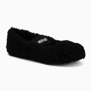 Női balerina Moon Boot Shearling Ballerina fekete