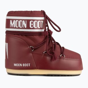 Női hótaposó Moon Boot Icon Low Nylon burgundy