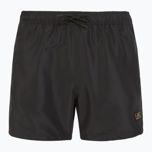 Férfi EA7 Emporio Armani Gold Label Boxer úszónadrág fekete