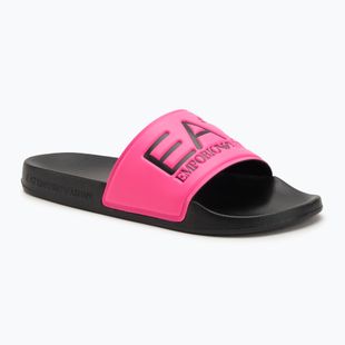 EA7 Emporio Armani Water Sports Visibility flip-flop rózsaszín fluo / fekete flip-flop