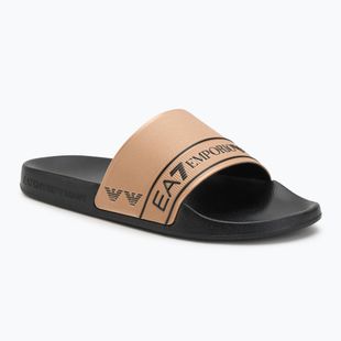 EA7 Emporio ArmaniWater Sports Tape flip-flop fekete / arany