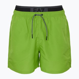 Férfi EA7 Emporio Armani Logo Tape Boxer titanite úszónadrág, Titanite