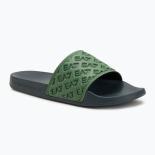 EA7 Emporio Armani Water Sports All Over urban chic / angol borostyán flip-flopok