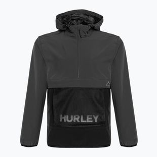 Férfi dzseki Hurley Phantom + Packable Anorak dark stone grey