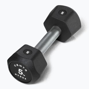 Súlyzó Centr Urethane Dumbbell Centr x Hyrox 5 kg black