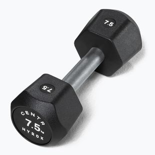 Súlyzó Centr Urethane Dumbbell Centr x Hyrox 7,5 kg black