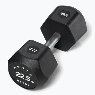 Súlyzó Centr Urethane Dumbbell Centr x Hyrox black