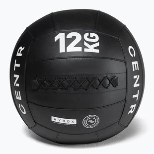 Medicinlabda CENTR Wall Ball Centr x Hyrox 12 kg black