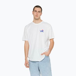 Kaotiko Washed Elements Occult fehér férfi póló