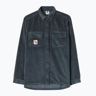 Kaotiko Courduroy férfi ing Minimal kékes-szürke