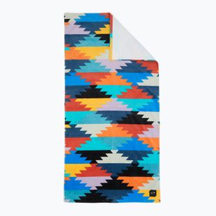 Törölköző Slowtide Stacked Beach deep pacific