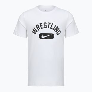 Férfi póló Nike Wrestling Disc DFC white/black