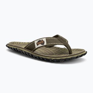 Gumbies Islander khaki flip flopok