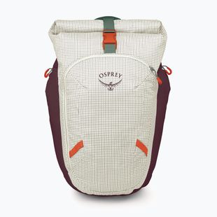 Városi hátizsák Osprey Transporter Roll Top 30 l mystery white/moody burgundy