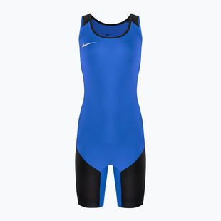 Női birkózómez Nike Weightlifting Singlet royal/black