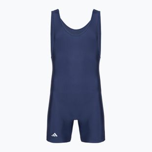 férfi egyrészes trikó adidas 3 Stripe Singlet navy/white