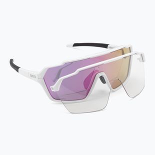 Napszemüveg Smith Shift MAG white/chromapop violet mirror