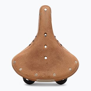 Kerékpár nyereg Brooks England B67 Softened Short dark tan