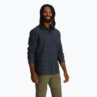 Royal Robbins férfi ing Hempline Spaced galléros kék