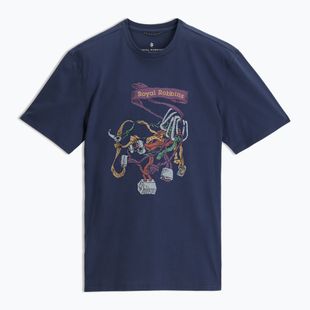 Férfi Royal Robbins RR Graphic navy chock pt póló