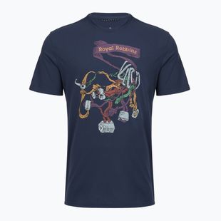 Férfi Royal Robbins RR Graphic navy chock pt póló