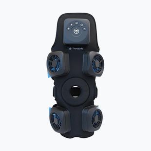 Therabody RecoveryTherm meleg és hideg vibrációs térdmasszírozó fekete kék