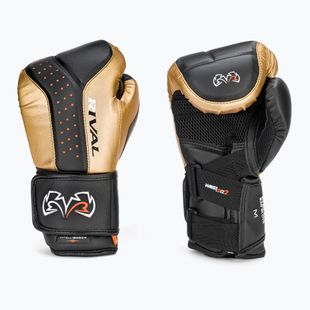 Rival RB10 Intelli-Shock Bag bokszkesztyű fekete/arany