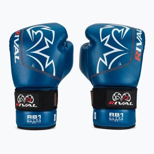 Boxkesztyű Rival RB1 Ultra Bag 2.0 blue