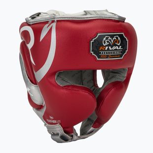 Boksz fejvédő Rival RHG100 Professional Headgear red/silver/grey