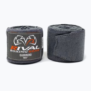 Rival Guerrero Handwraps 180 cm sötétszürke bokszkötés