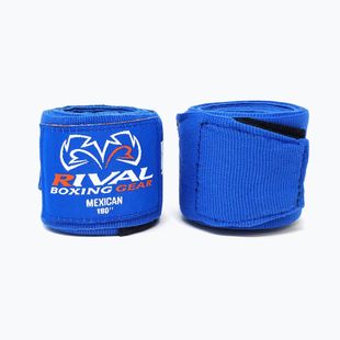 Rival Mexican Handwraps boksz kötszer 180 cm kék