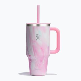 Hydro Flask Travel Tumbler Jelly termikus bögre 945 ml rózsaszínű örvénylés