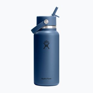 Hőtartó kulacs Hydro Flask Wide Flex Straw 946 ml harbor blue