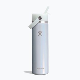 Hőtartó kulacs Hydro Flask Wide Mouth with Flex Straw Cap 710 ml glimmer blue